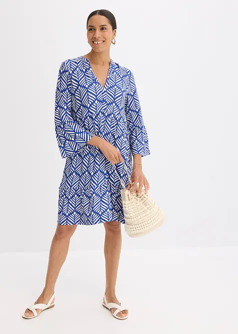 Abito tunica in jersey di misto viscosa morbido, bonprix