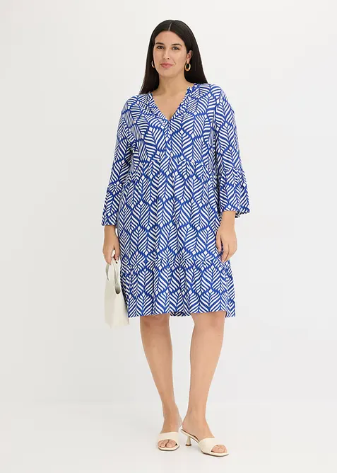 Abito tunica in jersey di misto viscosa morbido, bonprix