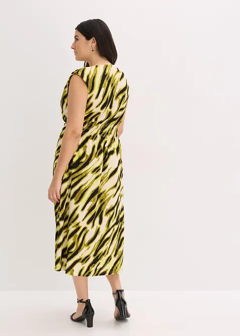 Abito di jersey con lavorazione smock, bonprix