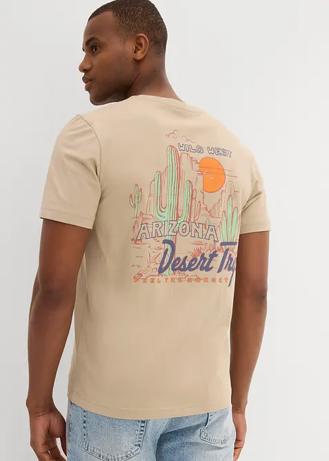 T-shirt in puro cotone biologico, bonprix