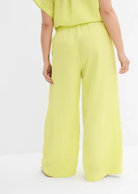 Pantaloni culotte in misto lyocell fluente, bonprix