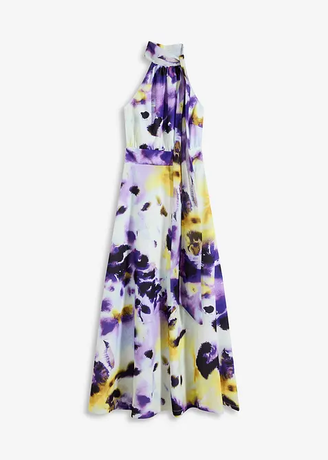 Abito lungo in tessuto effetto neoprene consistente, bonprix