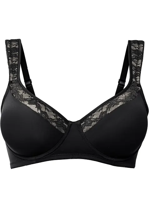 Reggiseno con coppe preformate e spalline imbottite, bonprix