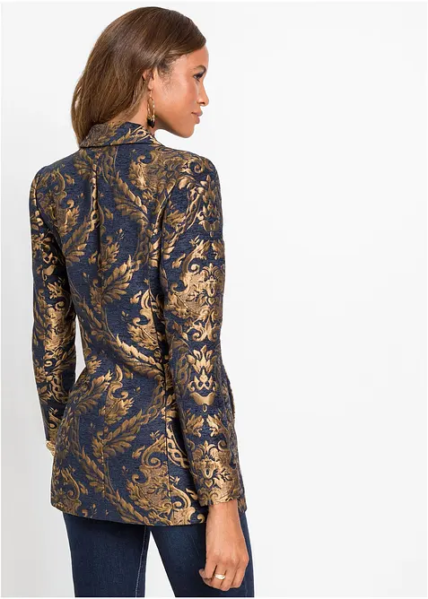 Blazer in jacquard lucido, bonprix
