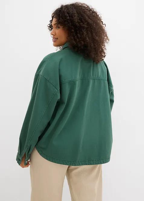 Giacca-camicia in puro cotone, bonprix