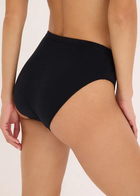 Slip alto con cotone biologico (pacco da 7), bonprix