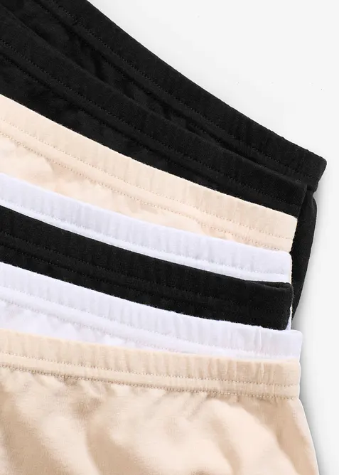 Slip alto con cotone biologico (pacco da 7), bonprix