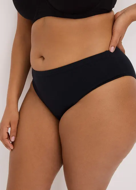 Slip alto con cotone biologico (pacco da 7), bonprix