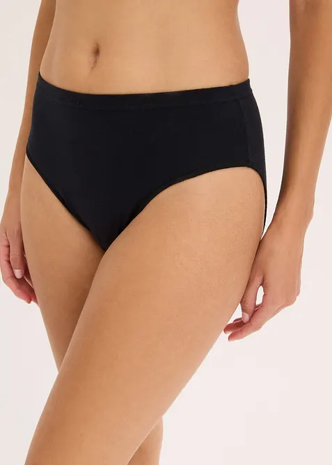 Slip alto con cotone biologico (pacco da 7), bonprix