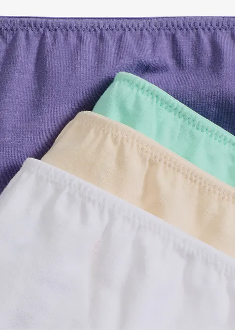 Slip con cotone biologico (pacco da 4), bonprix