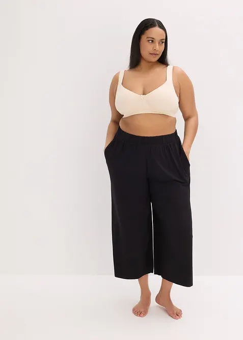 Reggiseno t-shirt non imbottito senza ferretto con cotone biologico (pacco da 2), bonprix