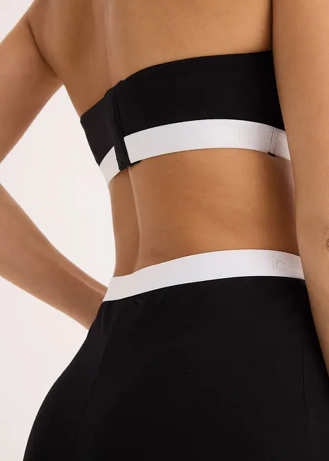 Reggiseno a fascia con cotone biologico (pacco da 2), bonprix