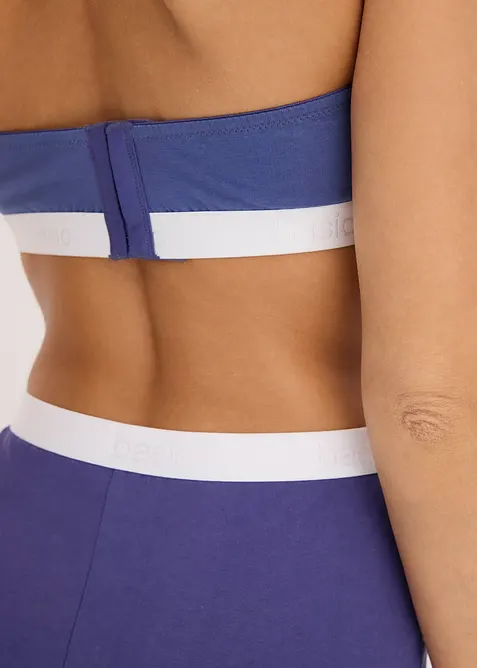 Reggiseno a fascia con cotone biologico (pacco da 2), bonprix