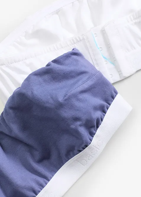 Reggiseno a fascia con cotone biologico (pacco da 2), bonprix