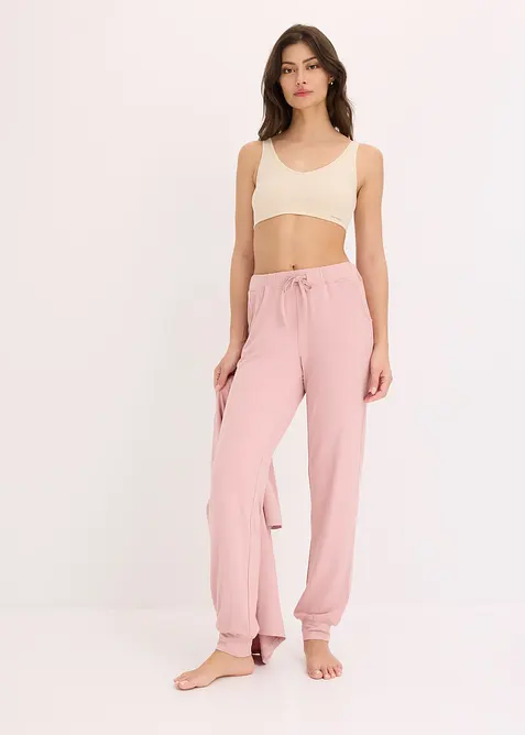 Reggiseno bustier a coste senza cuciture Feel Comfort, bonprix