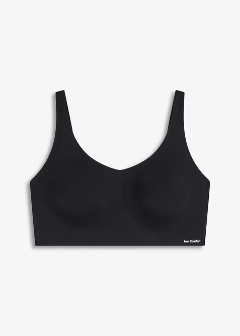 Reggiseno imbottito laser cut Feel Comfort senza ferretto con coppe in gel, bonprix