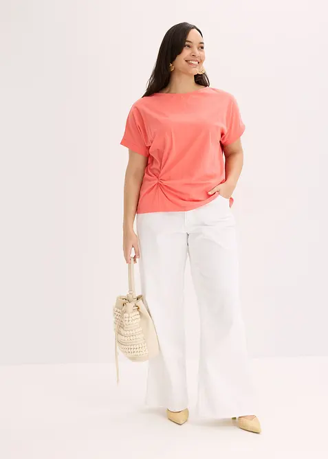 T-shirt con nodo, bonprix