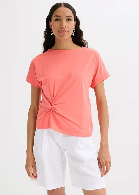 T-shirt con nodo, bonprix