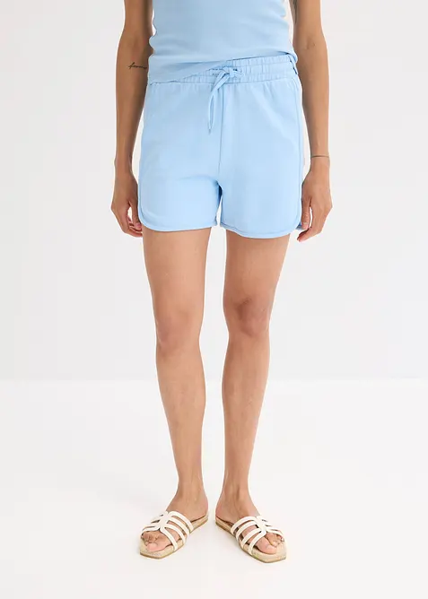 Shorts in felpa di puro cotone biologico, bonprix
