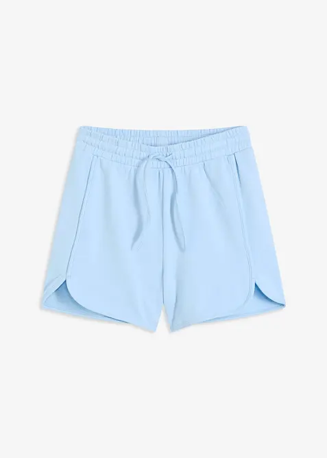 Shorts in felpa di puro cotone biologico, bonprix