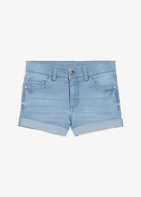 Shorts di jeans, vita media, bonprix