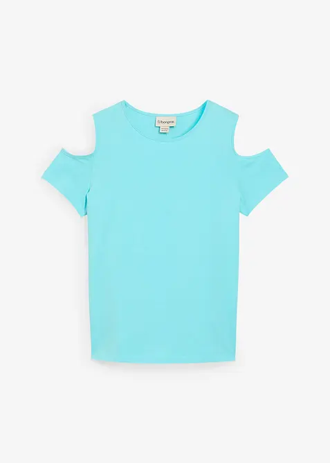 Maglia con cut-out in puro cotone biologico, bonprix