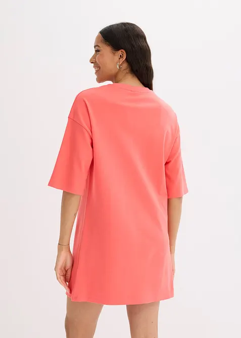 Abito oversize in maglina di cotone biologico pesante, bonprix