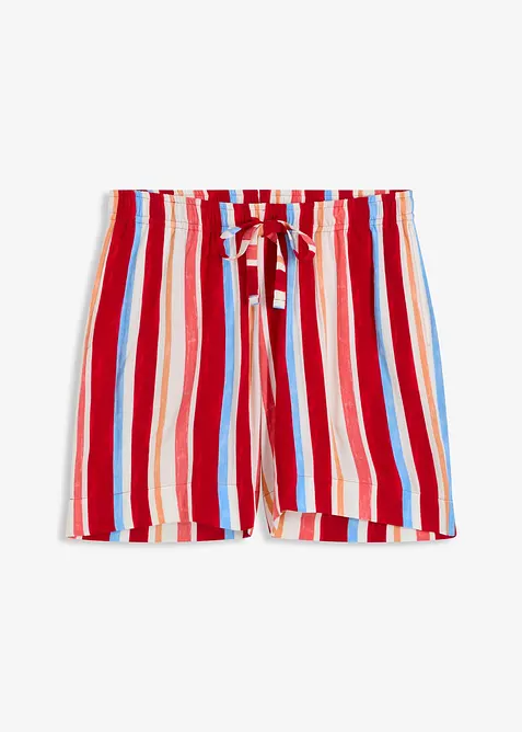 Shorts con elastico in vita in fine viscosa, bonprix