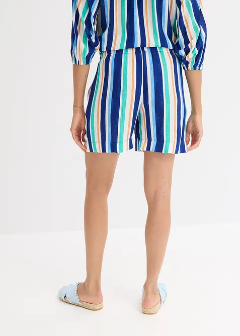 Shorts con elastico in vita in fine viscosa, bonprix