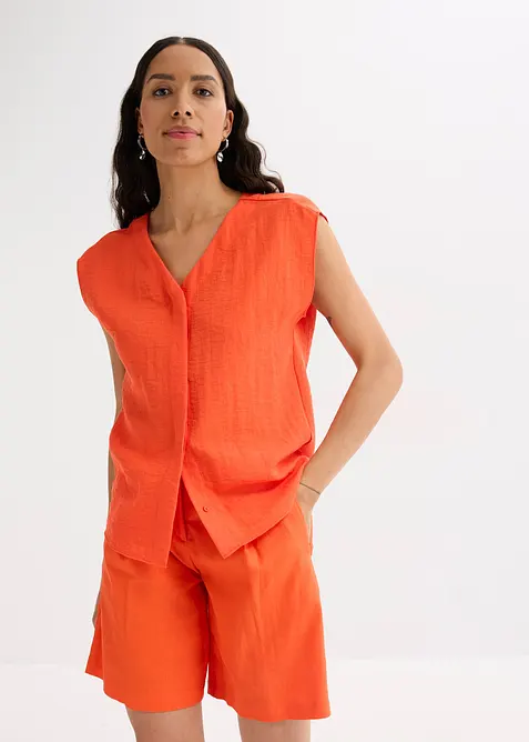 Top in misto viscosa leggero, bonprix