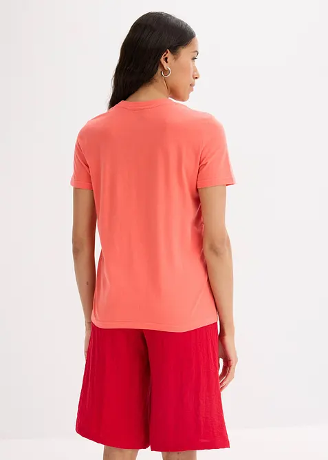 T-shirt in puro cotone, bonprix