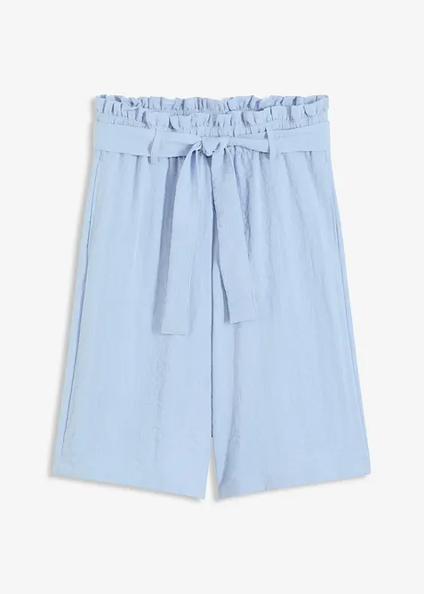 Bermuda con elastico in vita in misto viscosa fluente, bonprix