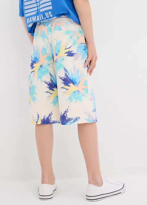 Bermuda in felpa di cotone biologico, bonprix