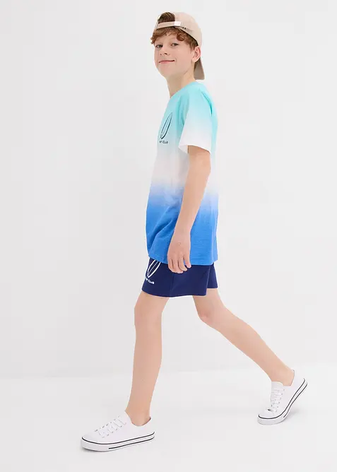 T-shirt con colori sfumati in cotone biologico, bonprix