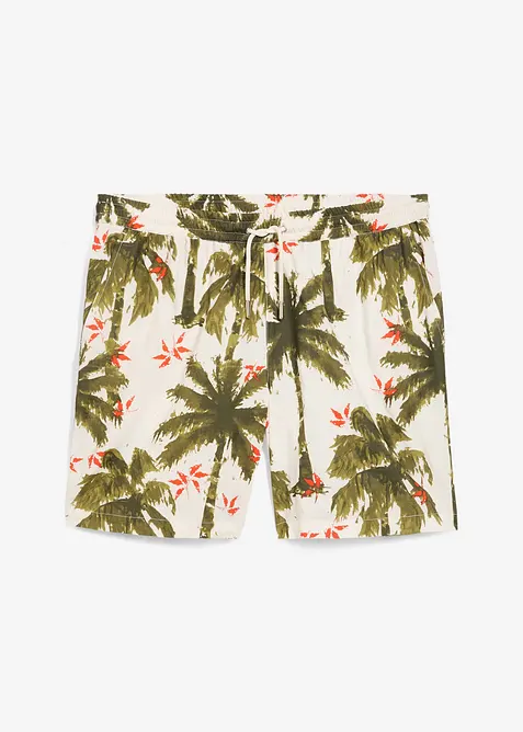 Bermuda in viscosa con cinta elastica, loose fit, bonprix