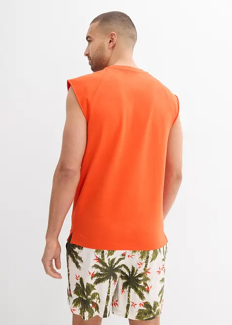 Felpa senza maniche in puro cotone, bonprix