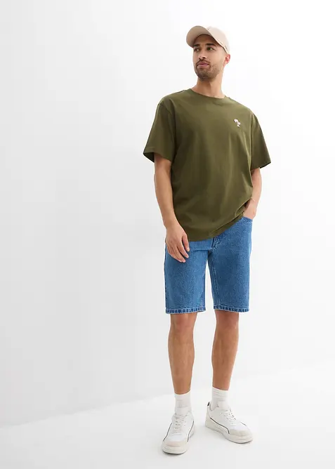 T-shirt con stampa dietro, loose fit, bonprix