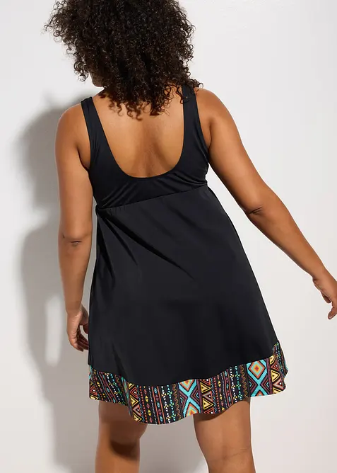 Abito da bagno taglia lunga in poliammide riciclata, bonprix