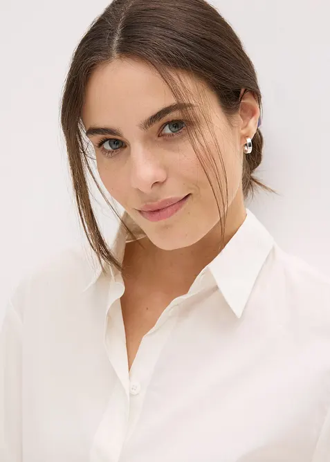 Pigiama estivo in tessuto di puro cotone, bonprix