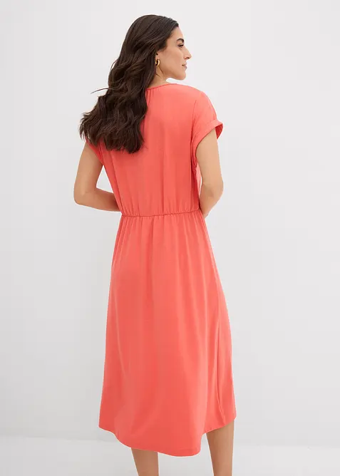 Abito in jersey di misto viscosa fluente, bonprix