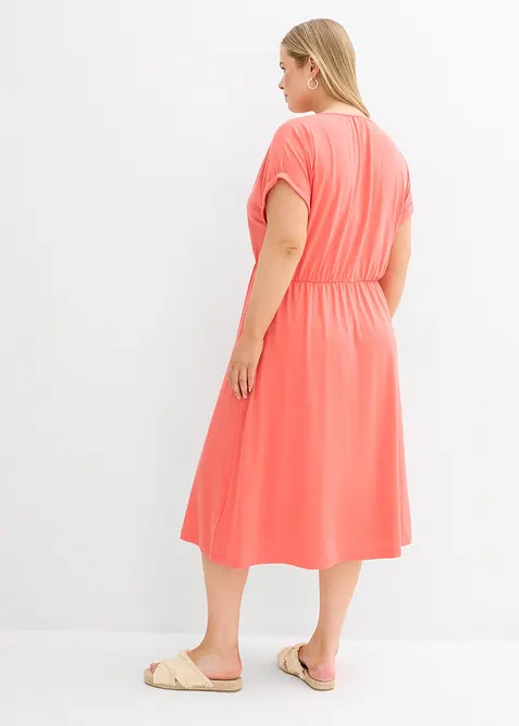 Abito in jersey di misto viscosa fluente, bonprix