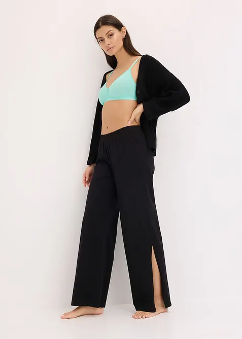 Reggiseno senza ferretto con cotone biologico (pacco da 3), bonprix