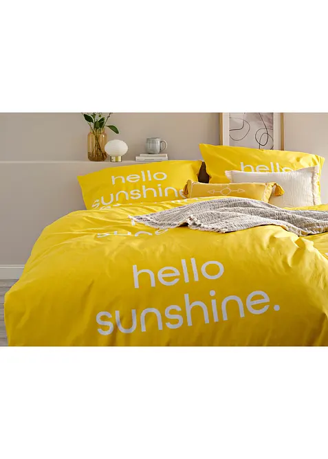 Biancheria da letto in misto cotone, bonprix