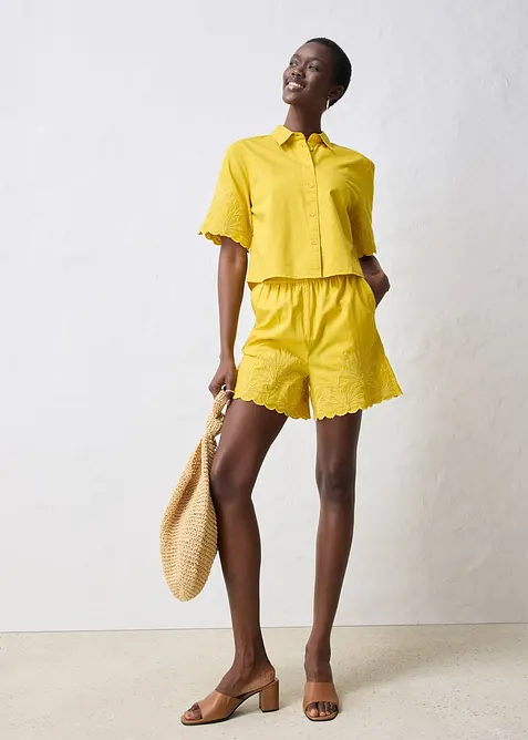 Shorts in misto seta, bonprix