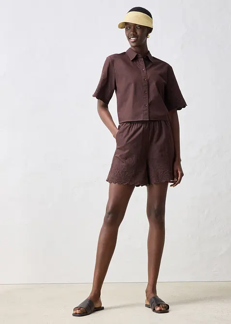 Shorts in misto seta, bonprix