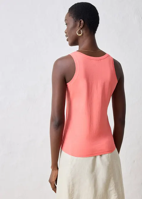 Canotta in misto seta, bonprix