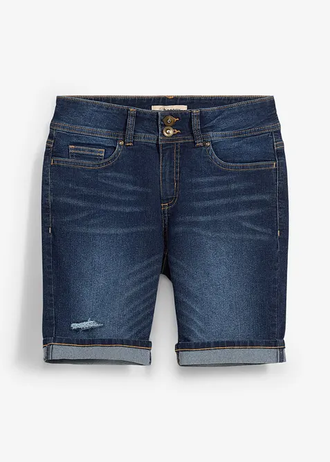 Bermuda di jeans, vita media, bonprix