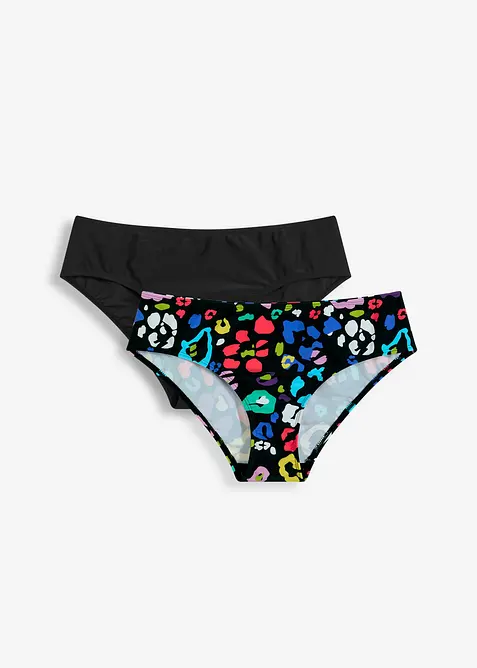 Slip per bikini (pacco da 2), bonprix