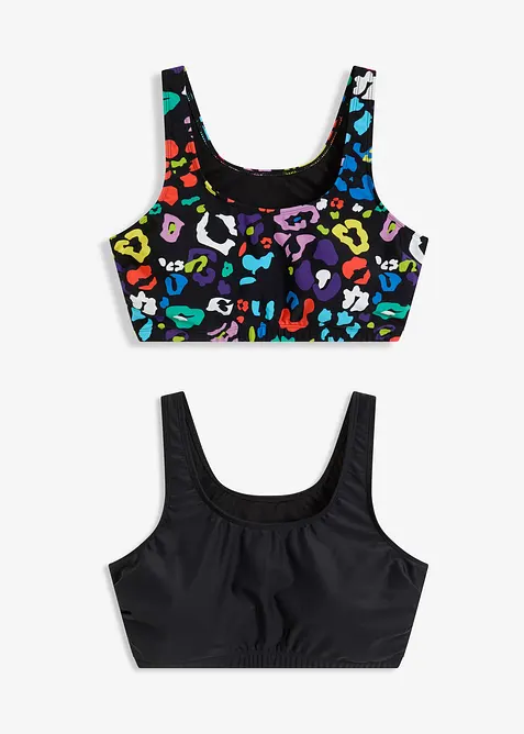 Reggiseno a bustier per bikini (pacco da 2), bonprix