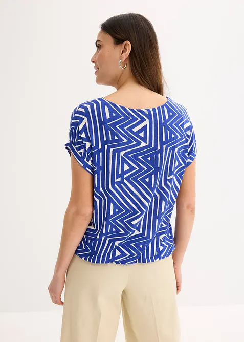 Maglia oversize in misto viscosa fluente, bonprix